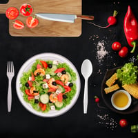 Lingură reutilizabilă BIODORF 100 bucăți – 17 cm, lingură extra stabilă pentru uz casnic, catering și evenimente 3
