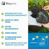 Biogents BG-Mosquitaire vonkajšia lapač komárov na plochu 150 m² proti tigrovaným komárom s návnadou BG-Sweetscent bez insekticídov 6
