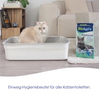 Biokat's XXL polietilenske vrećice za mačji WC – Higijenska zamjena pijeska – 1 pakiranje (12 komada vrećica) 2