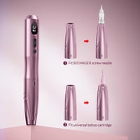 Biomaser S20-2 Wireless Fémpermament Smink Gép 1000mAh Akkuval 10 Tűvel 7