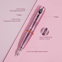 Biomaser S20-2 Wireless Fémpermament Smink Gép 1000mAh Akkuval 10 Tűvel 3
