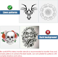 Biomaser Tetoválás Átviteli Termikus Nyomtató Sablon Másoló Gép - black 6