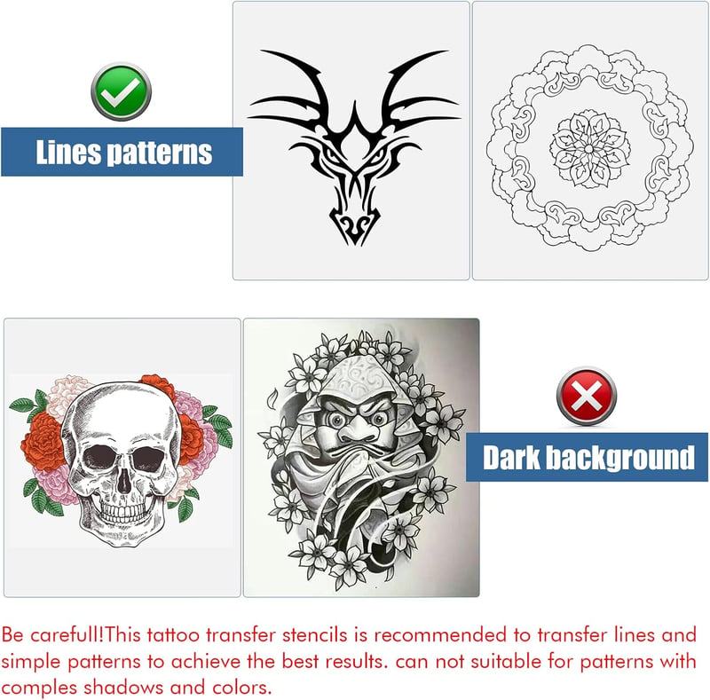 Biomaser Tetoválás Átviteli Termikus Nyomtató Sablon Másoló Gép - black