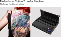 Biomaser Tetoválás Átviteli Termikus Nyomtató Sablon Másoló Gép - black 5