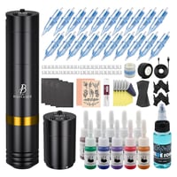 BIOMASER Wireless Rotary Pen Machine szett 2db 1500mAh akkumulátorral tűkkel és tintával 1