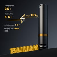 BIOMASER Wireless Rotary Pen Machine szett 2db 1500mAh akkumulátorral tűkkel és tintával 3