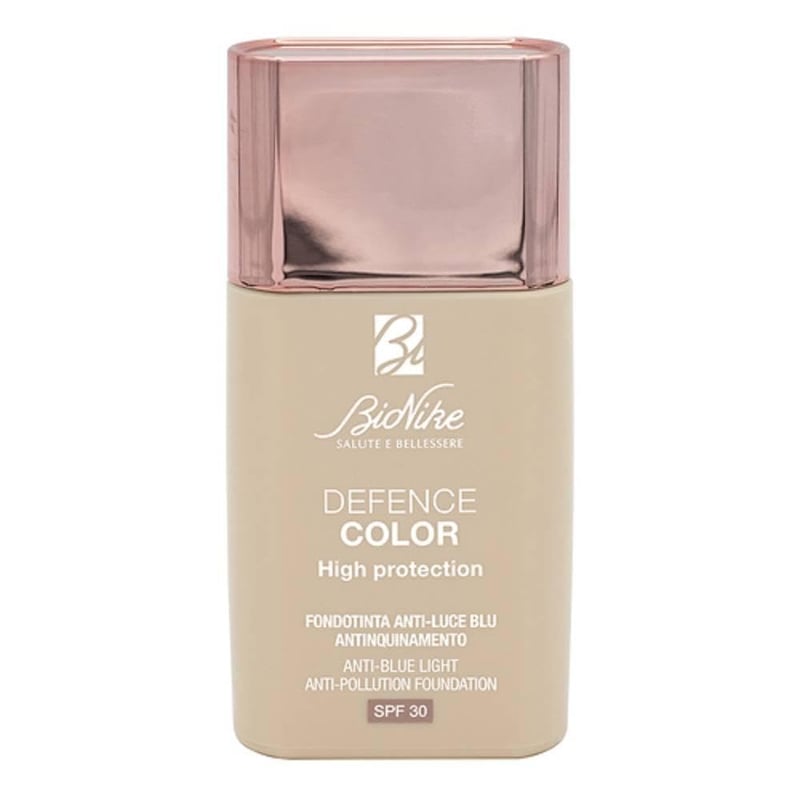 BioNike Defence Colour Alapozó SPF 301 Sötét Árnyalat 30ml Szennyeződés Védelem