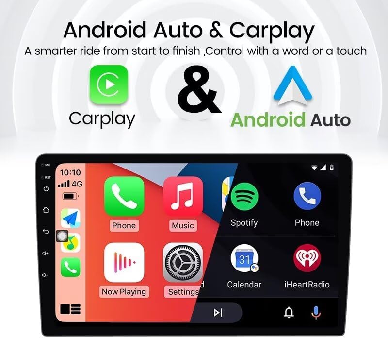 Biorunn 9" Android Autórádió VW Polo 2011-2016 GPS Navi CarPlay 4GB+64GB