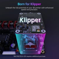 BIQU Manta M8P V2.0 32Bit 3D nyomtató vezérlőkártya Clipper CB1 TMC5160T 4