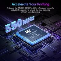 BIQU Manta M8P V2.0 32Bit 3D nyomtató vezérlőkártya Clipper CB1 TMC5160T 3