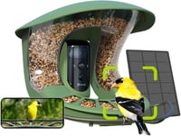 Birdfy 2 Pro Madáretető 2K Dupla Kamerával, Élő Madárfigyelés, AI Madárérzékelés, Vezeték Nélküli Etetőállomás, Lassított Videó, Automatikus 1