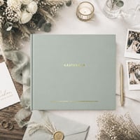 Carte de Oaspeți pentru Nuntă BIROYAL cu Întrebări, Hârtie de 120 g fără Transparență, Spațiu pentru 48 de Invitați, cu Loc pentru Fotografii – Album de Amintiri Premium 9