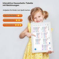 Bisofice 10,1-palcový digitálny nástenný kalendár s dotykovou obrazovkou, WiFi, aplikáciou, rodinným plánovačom, hodinami pre seniorov s demenciou, digitálny fotorámik 5