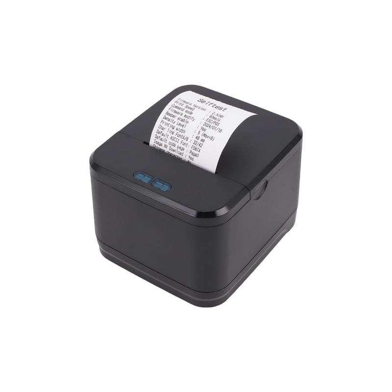 Bisofice 58 mm-ová Bluetooth termotlačiareň pokladničných blokov s pripojením BT+USB+LAN, kompatibilná s Androidom a Windowsom, vhodná pre gastronómiu a maloobchod