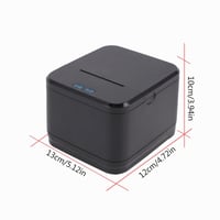 Bisofice 58 mm-ová Bluetooth termotlačiareň pokladničných blokov s pripojením BT+USB+LAN, kompatibilná s Androidom a Windowsom, vhodná pre gastronómiu a maloobchod 7