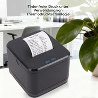 Bisofice 58 mm-ová Bluetooth termotlačiareň pokladničných blokov s pripojením BT+USB+LAN, kompatibilná s Androidom a Windowsom, vhodná pre gastronómiu a maloobchod 5