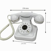 Bisofice Retró Telefonos Vendégkönyv Esküvőre – Audio Emlékkönyv Születésnapra, Bulikra és Ünnepségekre, Személyre Szabható Kívánsággyűjtő 7