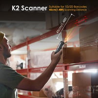 Bisofice K40 Kézi Vonalkód Olvasó PDA Terminál Android 13, 1D 2D QR Szkenner 4G WiFi Bluetooth GPS Kiskereskedelmi Raktári Használatra 8