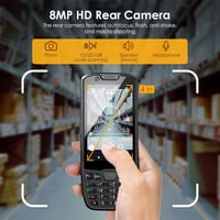 Bisofice K40 Kézi Vonalkód Olvasó PDA Terminál Android 13, 1D 2D QR Szkenner 4G WiFi Bluetooth GPS Kiskereskedelmi Raktári Használatra 4