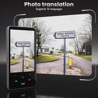 Bisofice S85 Pro Fordító 138 Nyelv WiFi Offline Fotó Utazás Tanulás Üzlet 6