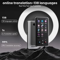 Bisofice S85 Pro Fordító 138 Nyelv WiFi Offline Fotó Utazás Tanulás Üzlet 3