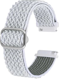 BISONSTRAP Rugalmas Nylon Óraszíj Gyors Kioldással, Állítható Csattal 16-22mm 1