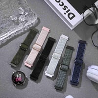 BISONSTRAP Rugalmas Nylon Óraszíj Gyors Kioldással, Állítható Csattal 16-22mm 7