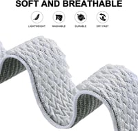 BISONSTRAP Rugalmas Nylon Óraszíj Gyors Kioldással, Állítható Csattal 16-22mm 3