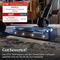 BISSELL PowerClean FurGuard Akkumulátoros Porszívó HEPA Szűrővel és Öntisztító Kefe 2