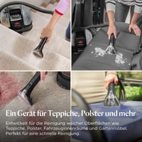 BISSELL SpotClean 40651 Hordozható Kárpittisztító, Kompakt Szőnyegtisztító Porszívó Autóhoz és Kanapéhoz 4