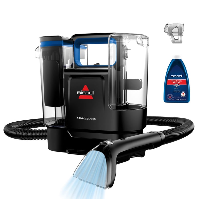 BISSELL SpotClean C5 3861N Tepovač a čistič kobercov 400 W – Vysávač na čistenie sedačiek a odstraňovanie škvŕn