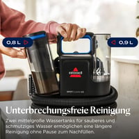 BISSELL SpotClean C5 3861N Tepovač a čistič kobercov 400 W – Vysávač na čistenie sedačiek a odstraňovanie škvŕn 8