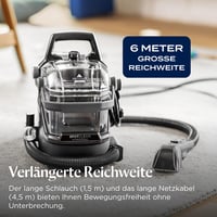 Aparat de curățat covoare și cu aburi BISSELL SpotClean HydroSteam 3689N, 1000W - Dispozitiv pentru curățarea canapelelor și tapițeriei 8