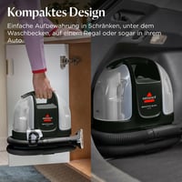 Prenosný čistič kobercov Bissell SpotClean Mini 41491 s káblom – kompaktný čistič škvŕn 4