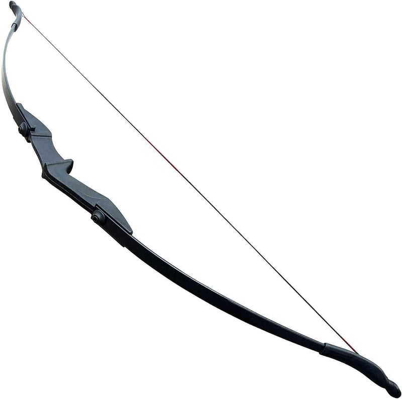 biubiusot Recurve Íj és Nyílkészlet 30/40 lbs Vadászati Takedown Íj Felnőtt Lövészet