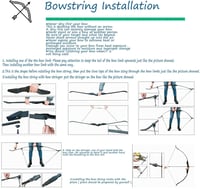 biubiusot Recurve Íj és Nyílkészlet 30/40 lbs Vadászati Takedown Íj Felnőtt Lövészet 9