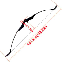 biubiusot Recurve Íj és Nyílkészlet 30/40 lbs Vadászati Takedown Íj Felnőtt Lövészet 4