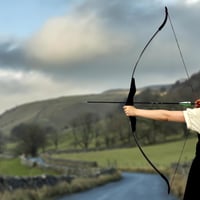 biubiusot Recurve Íj és Nyílkészlet 30/40 lbs Vadászati Takedown Íj Felnőtt Lövészet 2