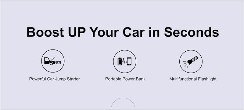 BIUBLE 2000A indítási segéd powerbank 12V autó motorkerékpár akkumulátor
