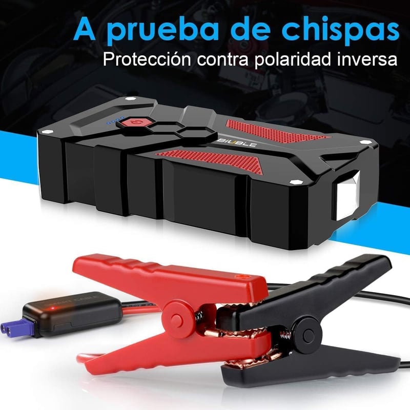 BIUBLE 2000A indítási segéd powerbank 12V autó motorkerékpár akkumulátor