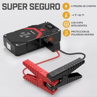 BIUBLE 24000mAh Autó Indító 12V Benzin Diesel Járműhöz Vezeték Nélküli Töltővel 6
