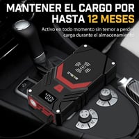 BIUBLE 24000mAh Autó Indító 12V Benzin Diesel Járműhöz Vezeték Nélküli Töltővel 3