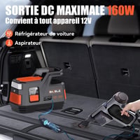 BIUBLE 4250A 12V autóindító booster és kompresszor 150 PSI, gyors gumifújó, power bank LED 400 lm, benzines és 10L dízel 4