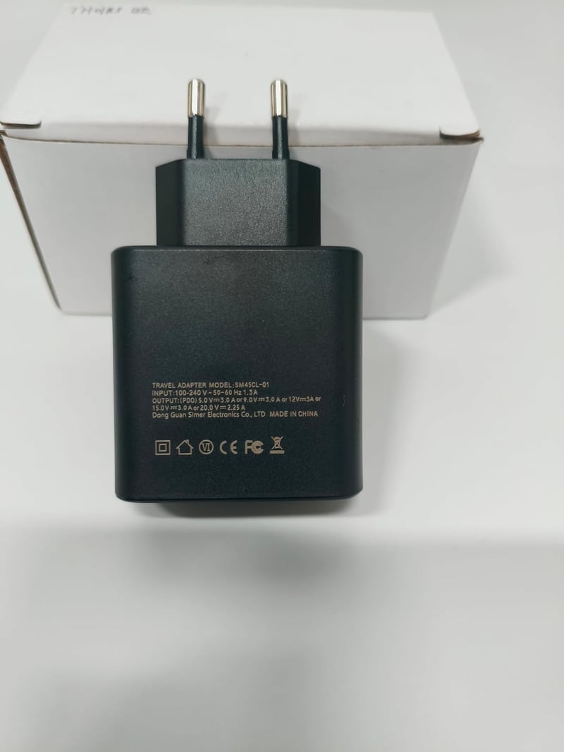 BIUBOTY 45W USB-C gyors töltő Samsung Galaxy S23 S22 Ultra Tab S7 S8 kábellel