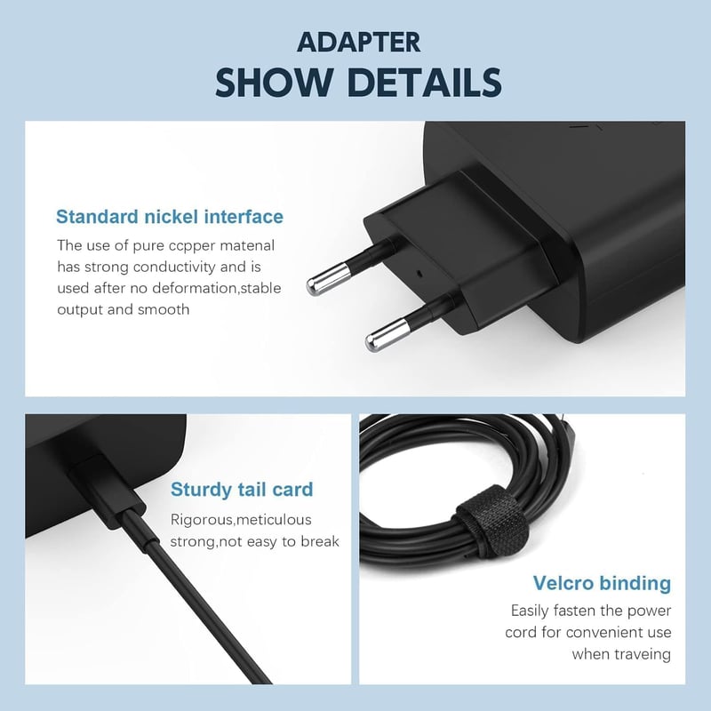 BIUBOTY 45W USB-C gyors töltő Samsung Galaxy S23 S22 Ultra Tab S7 S8 kábellel