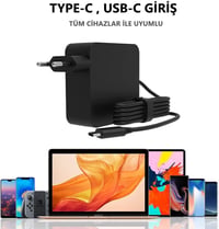 BIUBOTY 45W USB-C laptop töltő ASUS Chromebook és UX sorozathoz 5