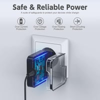BIUBOTY 45W USB-C laptop töltő ASUS Chromebook és UX sorozathoz 3