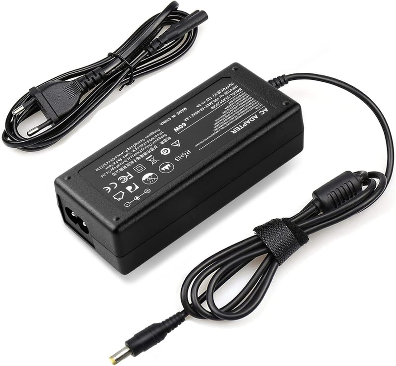 BIUBOTY 60W 12V AC/DC adapter LED szalaghoz, monitorhoz, DVD-hez, TV-hez