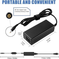 BIUBOTY 60W 12V AC/DC adapter LED szalaghoz, monitorhoz, DVD-hez, TV-hez 6