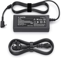 BIUBOTY 65W/45W Laptop Töltő Acer Swift 3/5, Spin 1/3/5, Chromebook Készülékekhez - 19V 3.42A, 3.0x1.1mm Csatlakozó, Univerzális Adapter 1
